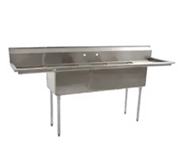 Eagle Group BPS-1854-3-18-FE Sink, (3) Three Compartment