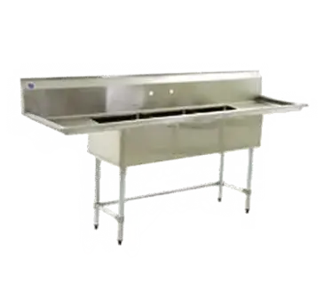 Eagle Group BPS-1854-3-18L-FC Sink, (3) Three Compartment