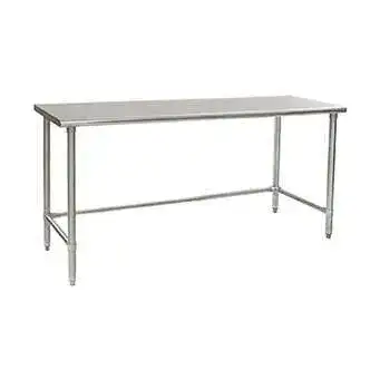 Eagle Group BPT-3084STEB Work Table,  73" - 84", Stainless Steel Top