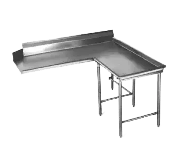 Eagle Group CDTCIR-120-14/3 Dishtable, Clean "L" Shaped