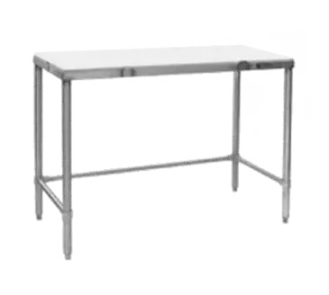 Eagle Group CT2460S Work Table, Poly Top