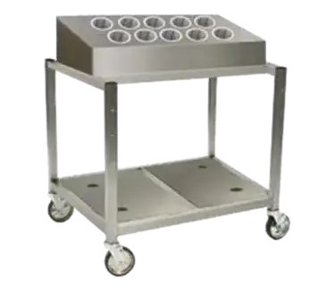 Eagle Group DCS2-TPU Flatware & Tray Cart