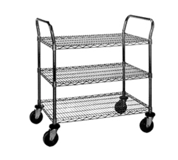 Eagle Group EU3-1824Z Cart, Bussing Utility Transport, Metal Wire