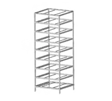 Eagle Group FCR-10-9A-X Can Storage Rack