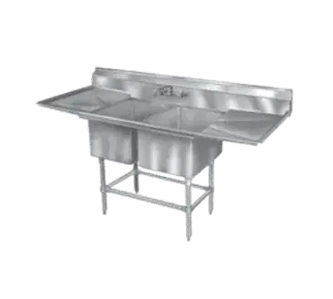 Eagle Group FN2032-2-14/3 Sink, (2) Two Compartment