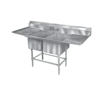 Eagle Group FN2032-2-30L-14/3 Sink, (2) Two Compartment