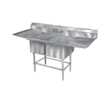 Eagle Group FN2036-2-24-14/3 Sink, (2) Two Compartment