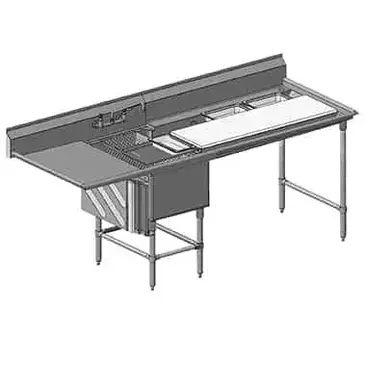 Eagle Group FNP2820-1-24R-48TL Sink, (1) One Compartment