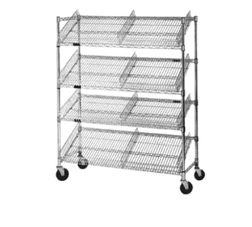 Eagle Group M1824BL-4 Merchandising & Display Rack / Cart