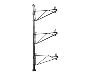 Eagle Group PWE14-3VG Shelving Bracket, Post Mount