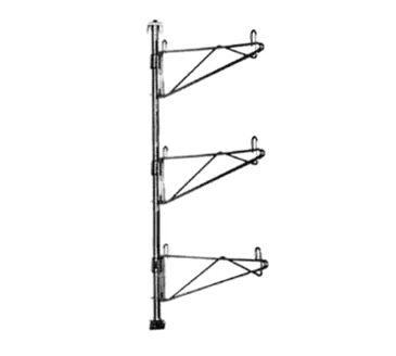 Eagle Group PWE18-3C Shelving Bracket, Post Mount