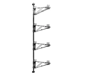 Eagle Group PWM24-4C Shelving Bracket, Post Mount