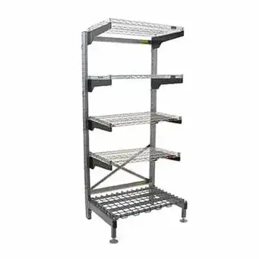 Eagle Group Q1824VG86-5D Shelving Unit, Cantilevered