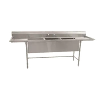 Eagle Group S14-20-2-18L-SL Sink, (2) Two Compartment