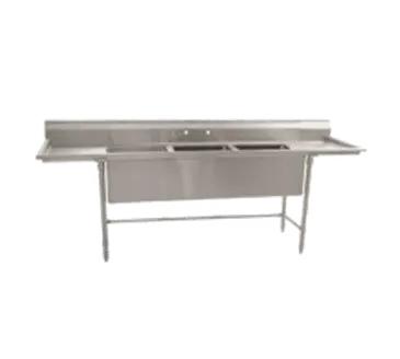 Eagle Group S14-20-2-18L-SL Sink, (2) Two Compartment