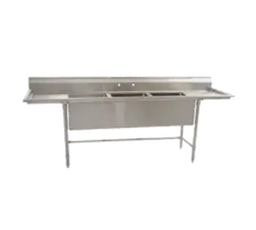 Eagle Group S14-20-2-18R-SL Sink, (2) Two Compartment