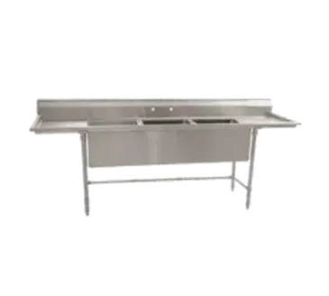 Eagle Group S14-20-2-18R-SL Sink, (2) Two Compartment