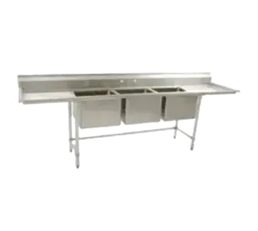 Eagle Group S16-20-3-24L Sink, (3) Three Compartment