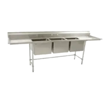 Eagle Group S16-20-3-24R Sink, (3) Three Compartment