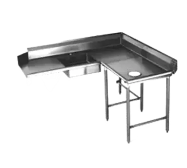 Eagle Group SDTCR-120-14/3 Dishtable, Soiled "L" Shaped