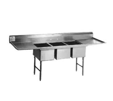 Eagle Group SFN3242-3-18L-14/3 Sink, Supermarket