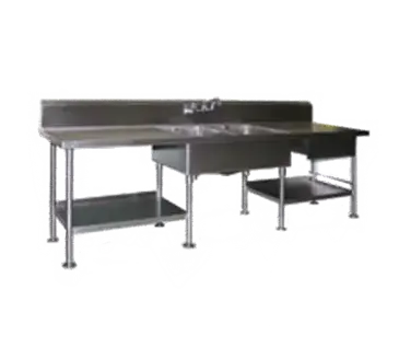 Eagle Group SMPT30120 Work Table, with Prep Sink(s)