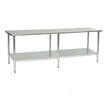 Eagle Group T24108B Work Table,  97" - 108", Stainless Steel Top