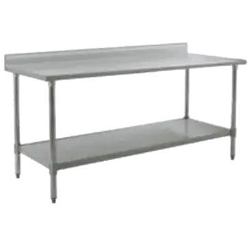 Eagle Group T24108SEB-BS Work Table,  97" - 108", Stainless Steel Top