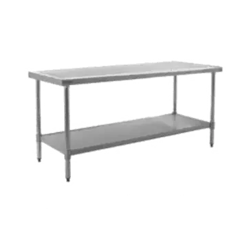 Eagle Group T24108SEM Work Table,  97" - 108", Stainless Steel Top