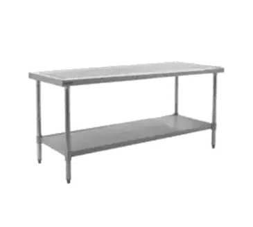 Eagle Group T24108SEM Work Table,  97" - 108", Stainless Steel Top