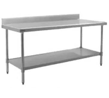 Eagle Group T24108SEM-BS Work Table,  97" - 108", Stainless Steel Top