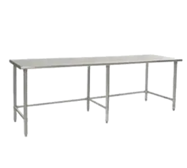 Eagle Group T24108STEB Work Table,  97" - 108", Stainless Steel Top