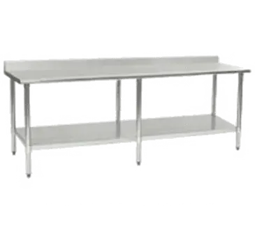 Eagle Group T24132B-BS Work Table, 121" - 132", Stainless Steel Top