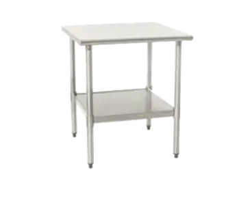 Eagle Group T24132SEB Work Table, 121" - 132", Stainless Steel Top