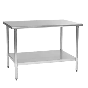 Eagle Group T2424B-1X Work Table,  24" - 27", Stainless Steel Top