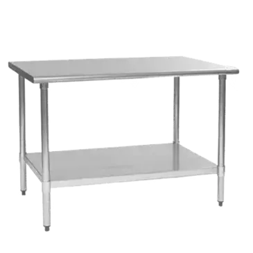 Eagle Group T2424B-1X Work Table,  24" - 27", Stainless Steel Top