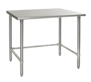 Eagle Group T2424STEB Work Table,  24" - 27", Stainless Steel Top