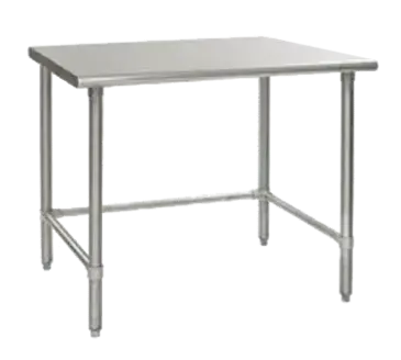 Eagle Group T2430STEB Work Table,  30" - 35", Stainless Steel Top