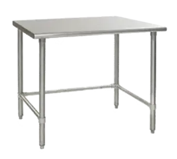 Eagle Group T2430STEB Work Table,  30" - 35", Stainless Steel Top