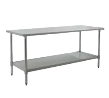 Eagle Group T2460SB Work Table,  54" - 62", Stainless Steel Top