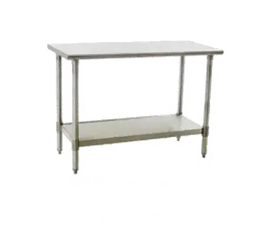 Eagle Group T2460SE Work Table,  54" - 62", Stainless Steel Top