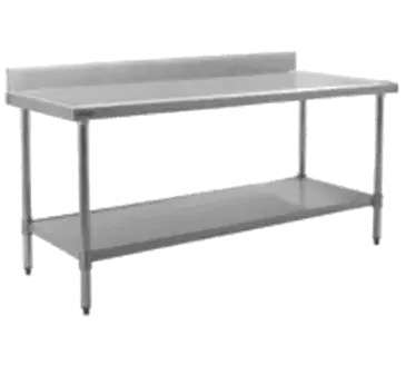 Eagle Group T2484SEM-BS Work Table,  73" - 84", Stainless Steel Top