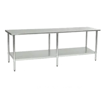 Eagle Group T30108B Work Table,  97" - 108", Stainless Steel Top