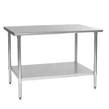 Eagle Group T3030B Work Table,  30" - 35", Stainless Steel Top