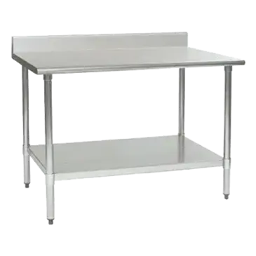 Eagle Group T3036B-BS-1X Work Table,  36" - 38", Stainless Steel Top