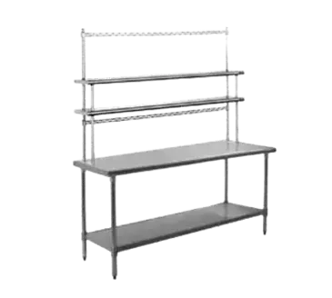 Eagle Group T3048B-FM-PL-X Work Table,  40" - 48", Stainless Steel Top