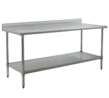 Eagle Group T3084SEB-BS-1X Work Table,  73" - 84", Stainless Steel Top