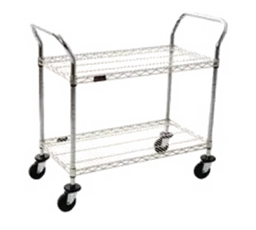 Eagle Group U2-1836C Cart, Bussing Utility Transport, Metal Wire