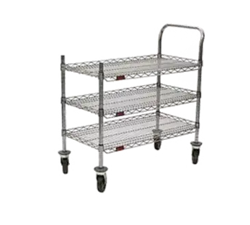 Eagle Group U3-1836C-RP Cart, Bussing Utility Transport, Metal Wire