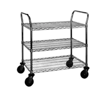 Eagle Group U3-2460S Cart, Bussing Utility Transport, Metal Wire